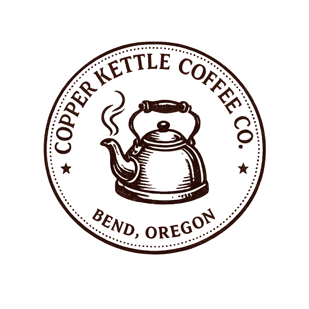 Copper Kettle Coffee Co. logo — made with Emblemsmith