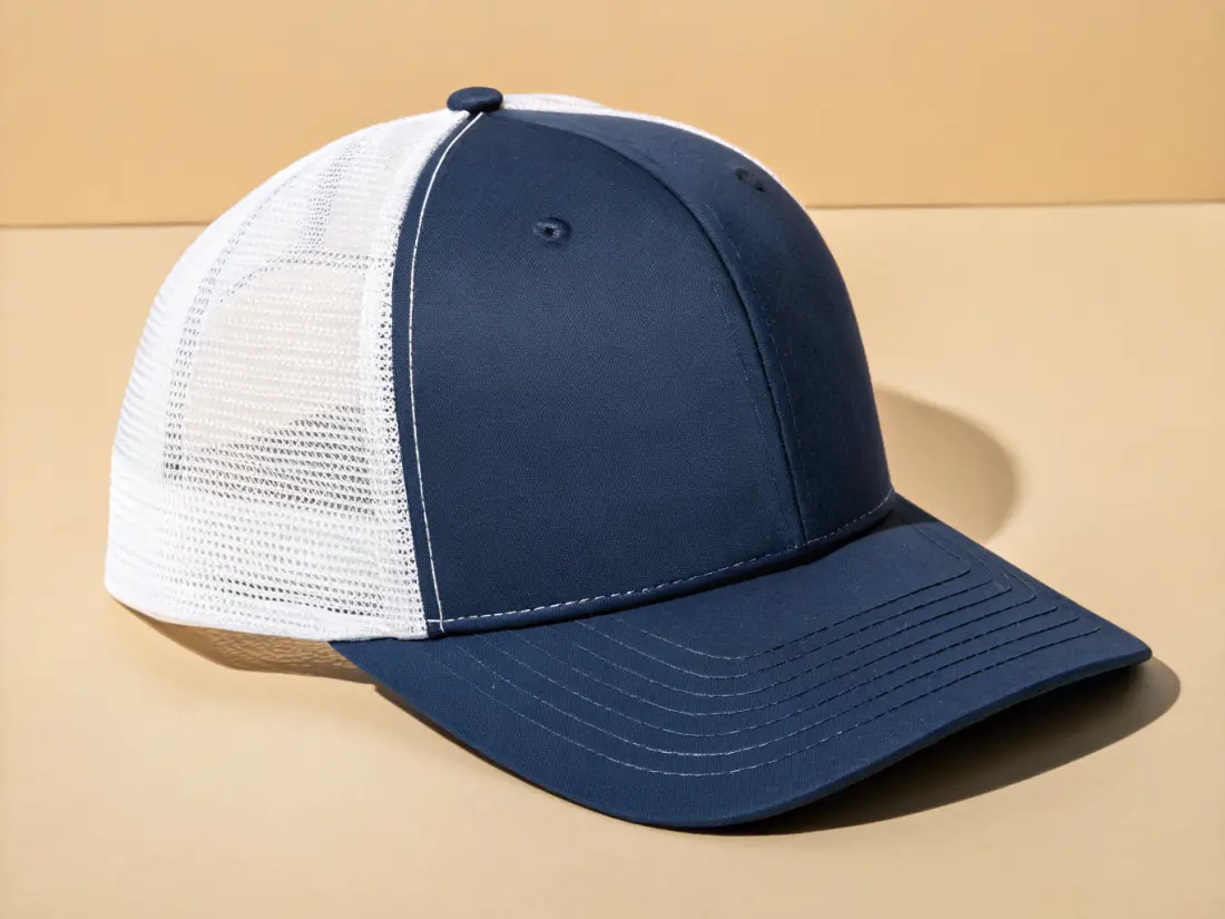 Navy / White